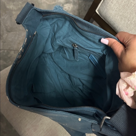NWOT Free People Blue Crossbody Bag - Picture 7 of 7